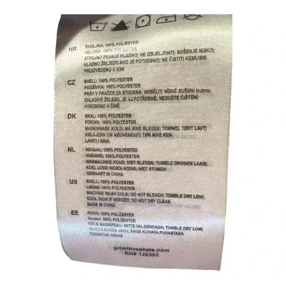 Primitive Eden Floral Long Sleeve Jersey size small, NWT - Picture 10 of 10